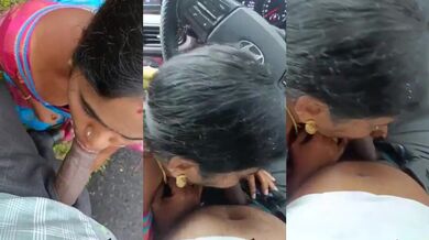 Chennai dusky aunty satisfying secret lover car